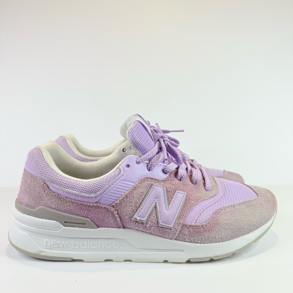 Used Sneakers Without Box New Balance 997H Light Cyclone Purple Low M/Size 10 - Picture 6 of 15
